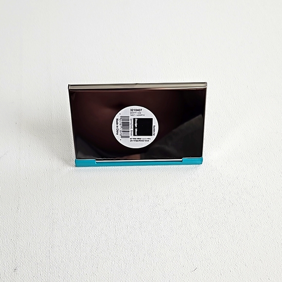 Bird Card Case by Design Ideas in Deep Robin Egg Blue NEW! - Picture 3 of 4